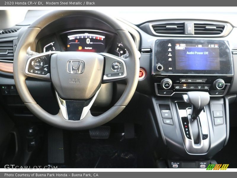 Modern Steel Metallic / Black 2020 Honda CR-V EX