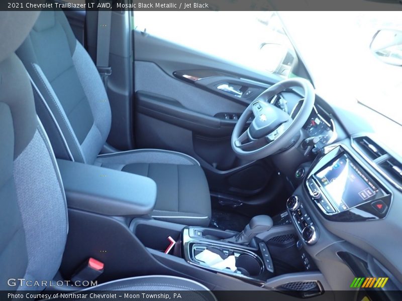 Mosaic Black Metallic / Jet Black 2021 Chevrolet TrailBlazer LT AWD