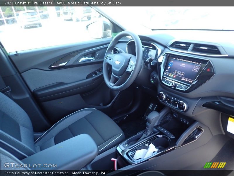 Mosaic Black Metallic / Jet Black 2021 Chevrolet TrailBlazer LT AWD