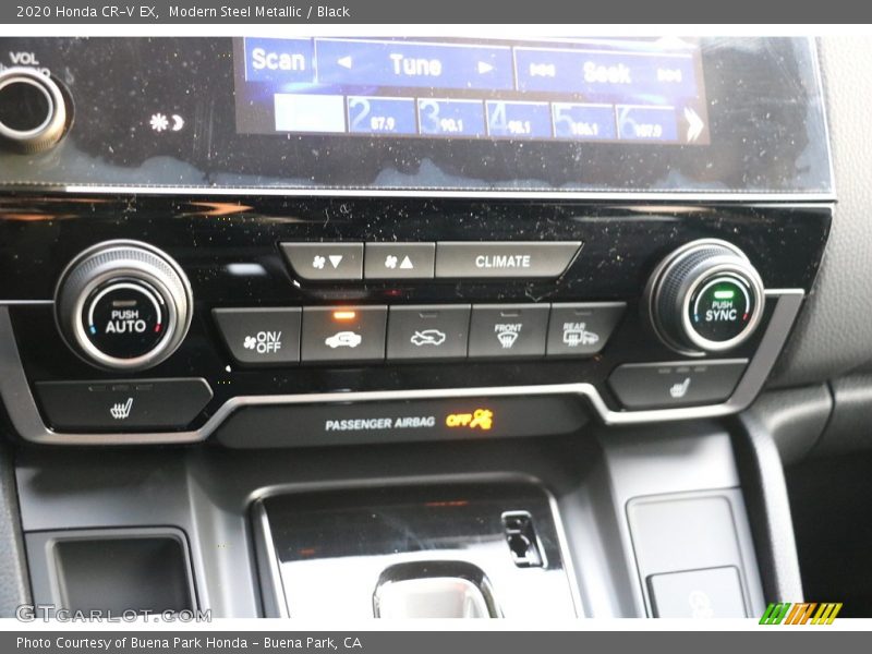 Modern Steel Metallic / Black 2020 Honda CR-V EX