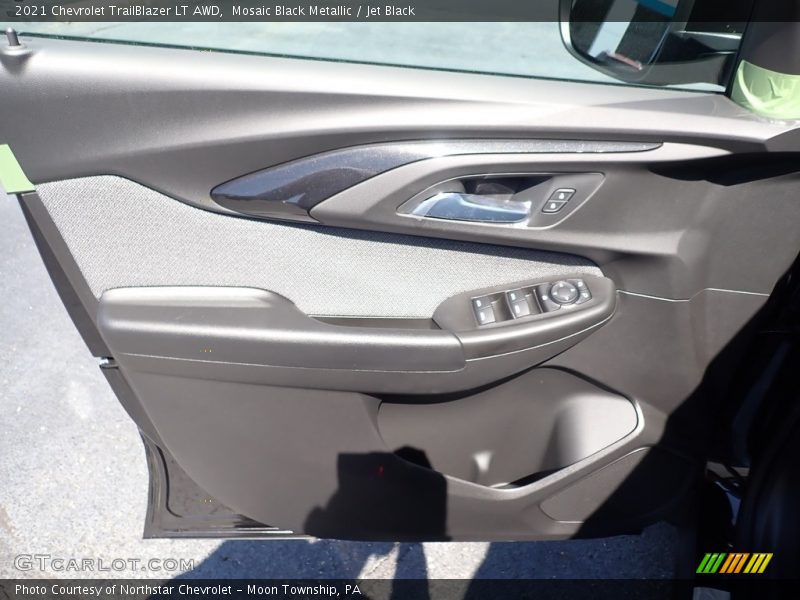 Mosaic Black Metallic / Jet Black 2021 Chevrolet TrailBlazer LT AWD