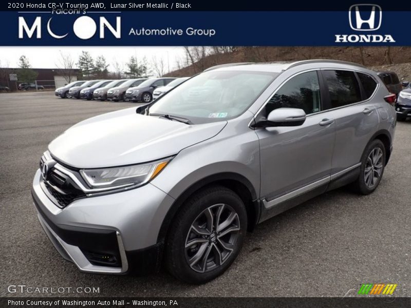 Lunar Silver Metallic / Black 2020 Honda CR-V Touring AWD