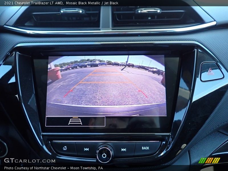 Mosaic Black Metallic / Jet Black 2021 Chevrolet TrailBlazer LT AWD