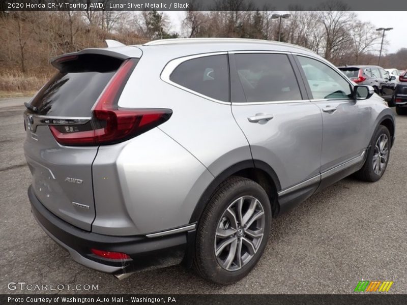 Lunar Silver Metallic / Black 2020 Honda CR-V Touring AWD