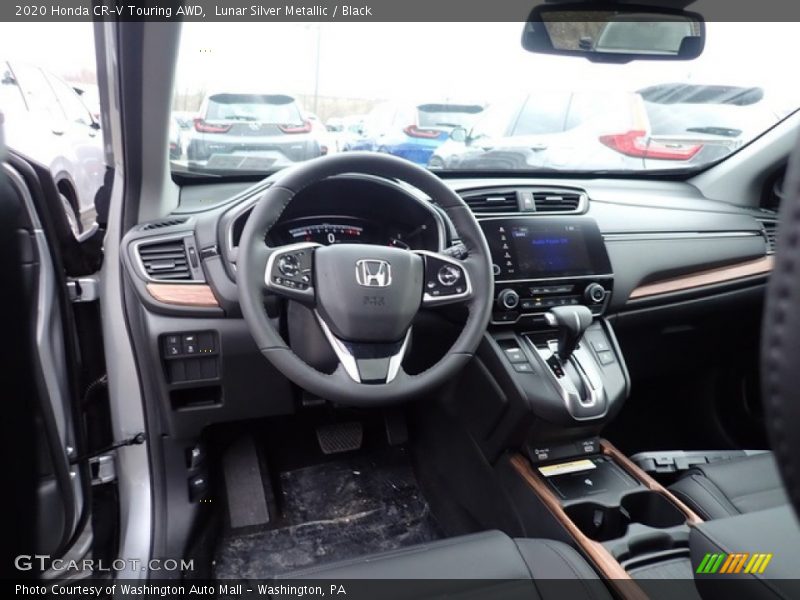 Lunar Silver Metallic / Black 2020 Honda CR-V Touring AWD