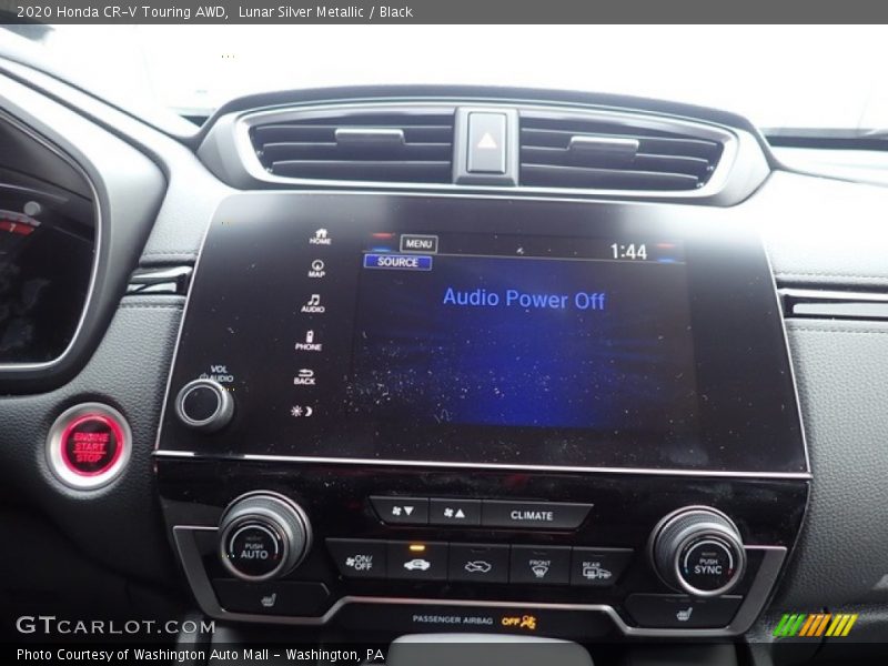 Lunar Silver Metallic / Black 2020 Honda CR-V Touring AWD