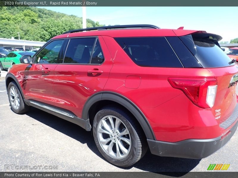 Rapid Red Metallic / Ebony 2020 Ford Explorer XLT