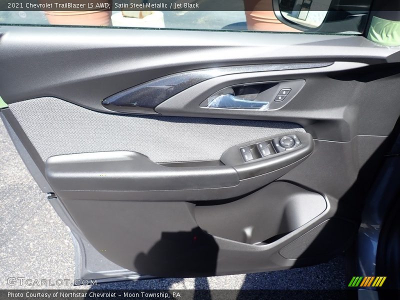 Satin Steel Metallic / Jet Black 2021 Chevrolet TrailBlazer LS AWD
