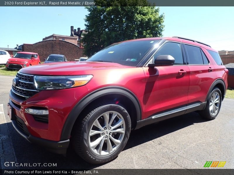 Rapid Red Metallic / Ebony 2020 Ford Explorer XLT