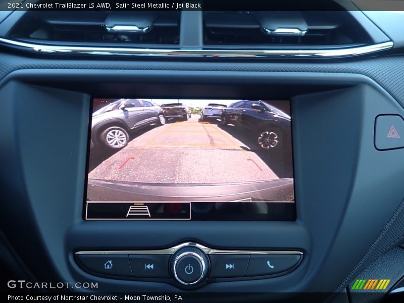 Satin Steel Metallic / Jet Black 2021 Chevrolet TrailBlazer LS AWD
