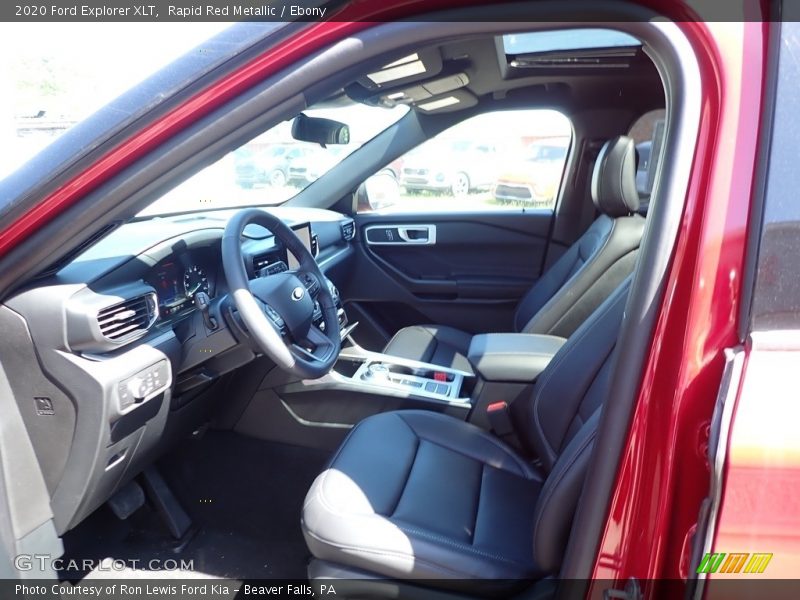 Rapid Red Metallic / Ebony 2020 Ford Explorer XLT