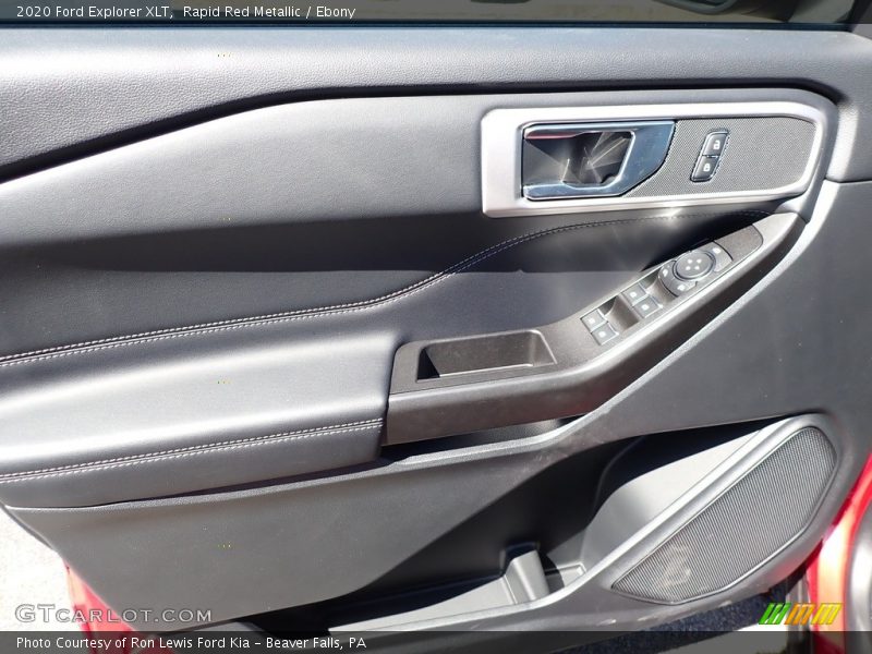 Rapid Red Metallic / Ebony 2020 Ford Explorer XLT
