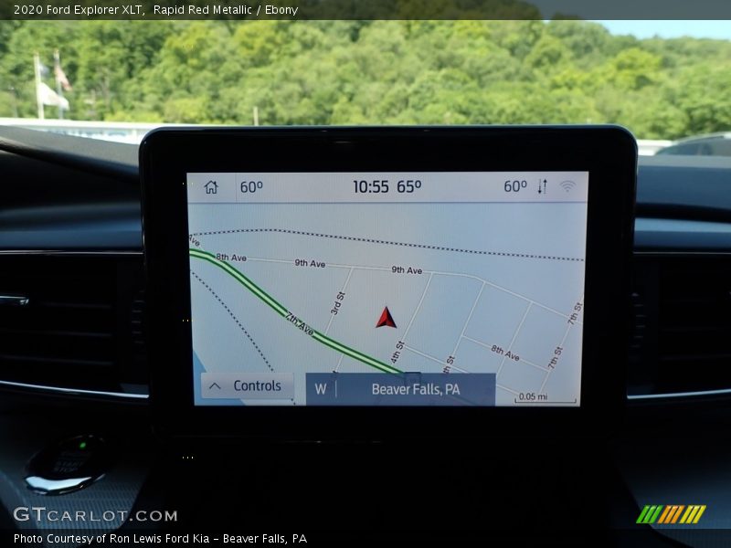Rapid Red Metallic / Ebony 2020 Ford Explorer XLT