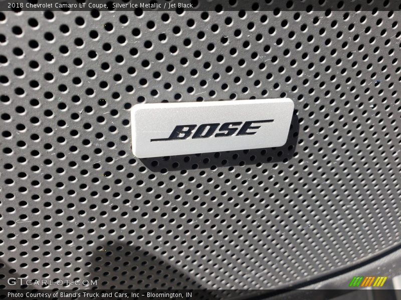 Silver Ice Metallic / Jet Black 2018 Chevrolet Camaro LT Coupe