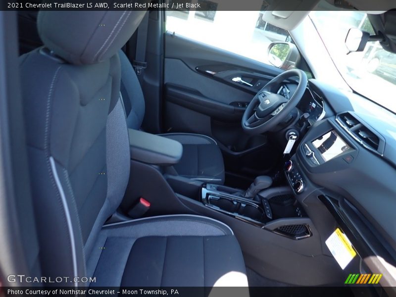 Scarlet Red Metallic / Jet Black 2021 Chevrolet TrailBlazer LS AWD