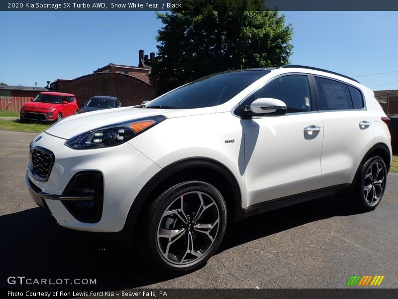 Front 3/4 View of 2020 Sportage SX Turbo AWD
