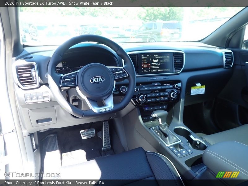Dashboard of 2020 Sportage SX Turbo AWD