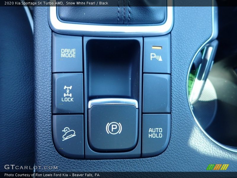 Snow White Pearl / Black 2020 Kia Sportage SX Turbo AWD