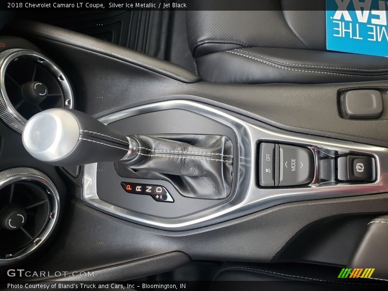 Silver Ice Metallic / Jet Black 2018 Chevrolet Camaro LT Coupe