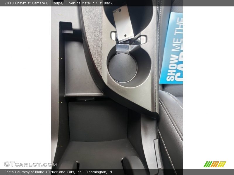 Silver Ice Metallic / Jet Black 2018 Chevrolet Camaro LT Coupe