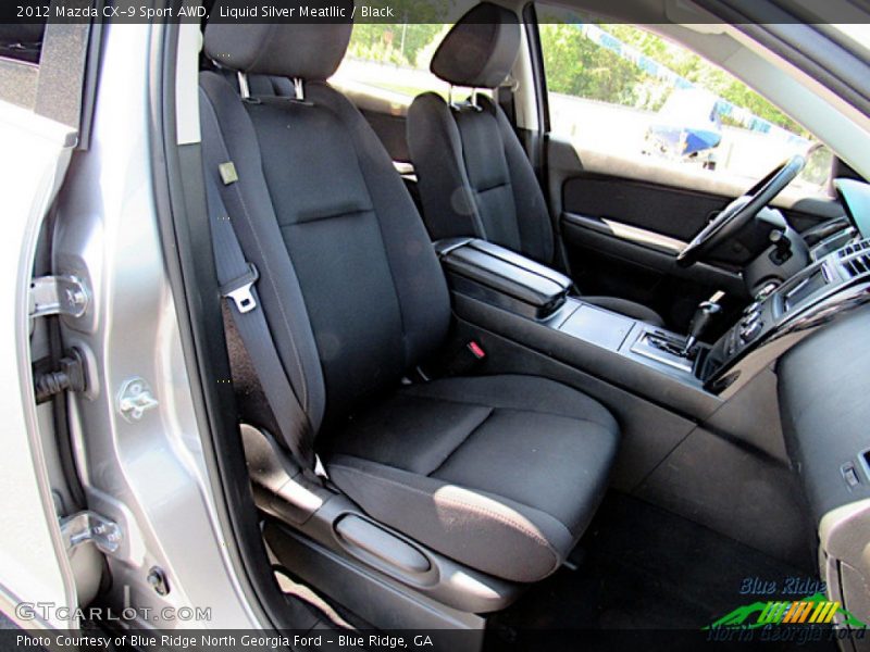 Front Seat of 2012 CX-9 Sport AWD