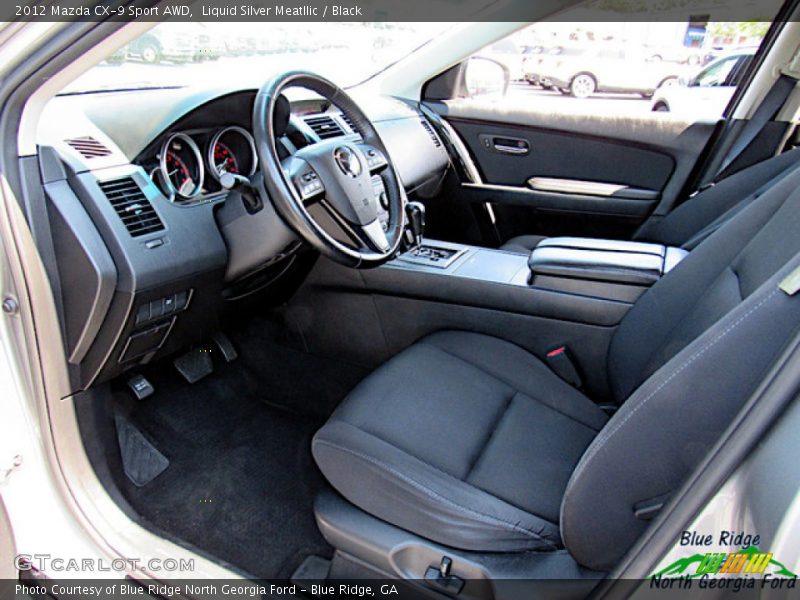 Front Seat of 2012 CX-9 Sport AWD