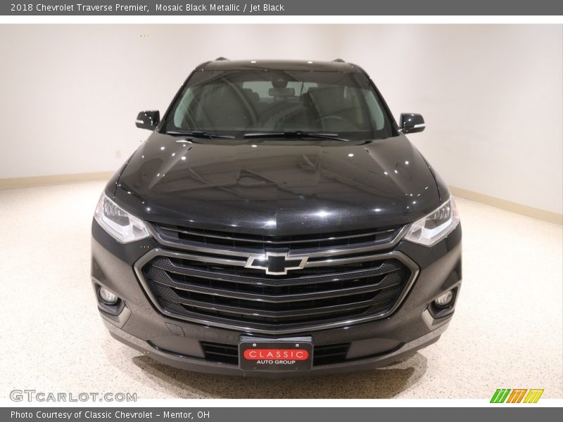 Mosaic Black Metallic / Jet Black 2018 Chevrolet Traverse Premier