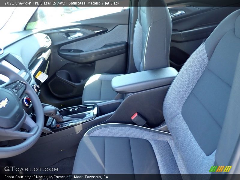 Satin Steel Metallic / Jet Black 2021 Chevrolet TrailBlazer LS AWD