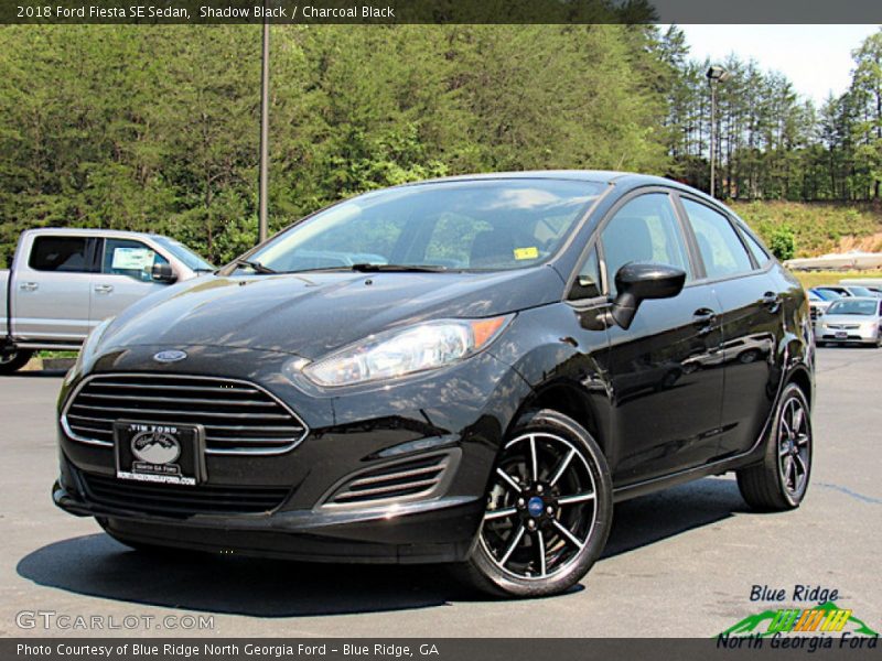 Shadow Black / Charcoal Black 2018 Ford Fiesta SE Sedan