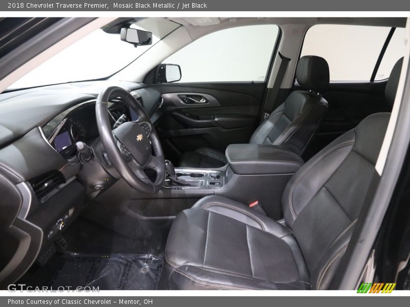 Mosaic Black Metallic / Jet Black 2018 Chevrolet Traverse Premier