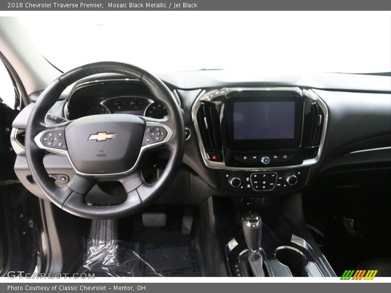 Mosaic Black Metallic / Jet Black 2018 Chevrolet Traverse Premier