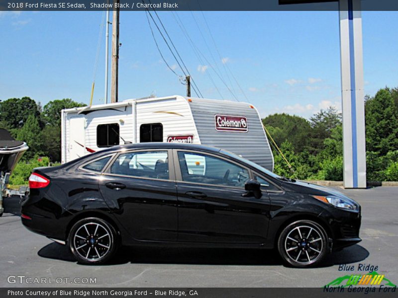 Shadow Black / Charcoal Black 2018 Ford Fiesta SE Sedan