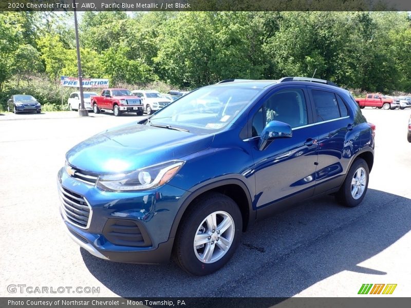 Pacific Blue Metallic / Jet Black 2020 Chevrolet Trax LT AWD