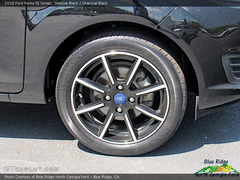 Shadow Black / Charcoal Black 2018 Ford Fiesta SE Sedan