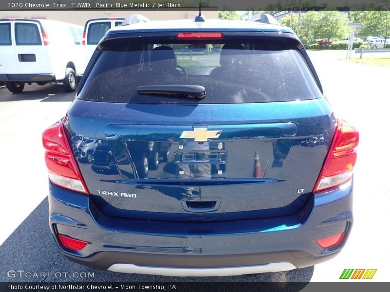 Pacific Blue Metallic / Jet Black 2020 Chevrolet Trax LT AWD