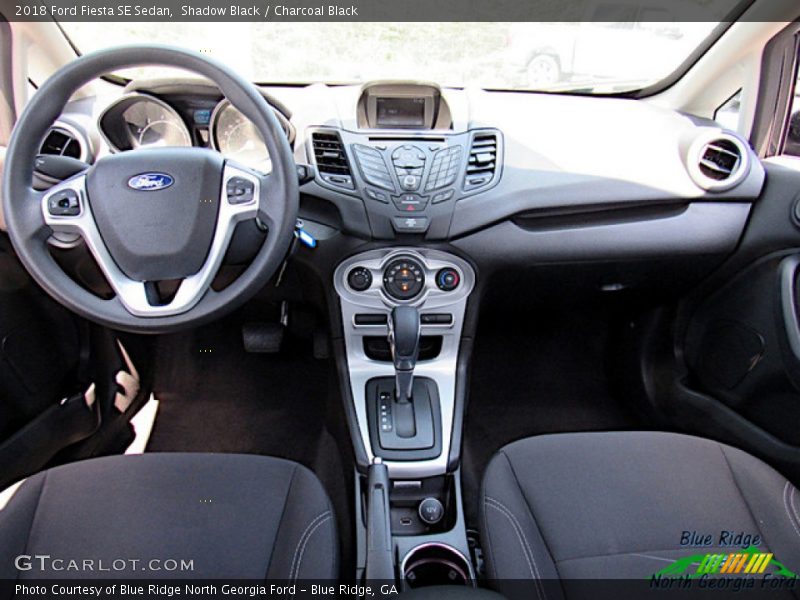 Shadow Black / Charcoal Black 2018 Ford Fiesta SE Sedan