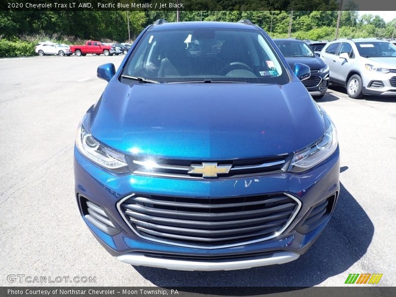 Pacific Blue Metallic / Jet Black 2020 Chevrolet Trax LT AWD