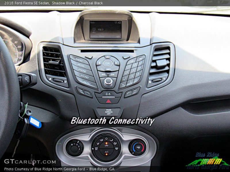 Shadow Black / Charcoal Black 2018 Ford Fiesta SE Sedan