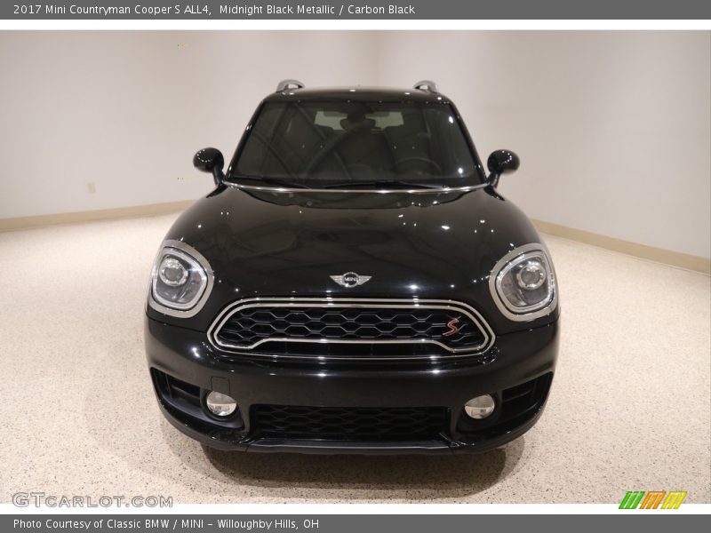 Midnight Black Metallic / Carbon Black 2017 Mini Countryman Cooper S ALL4