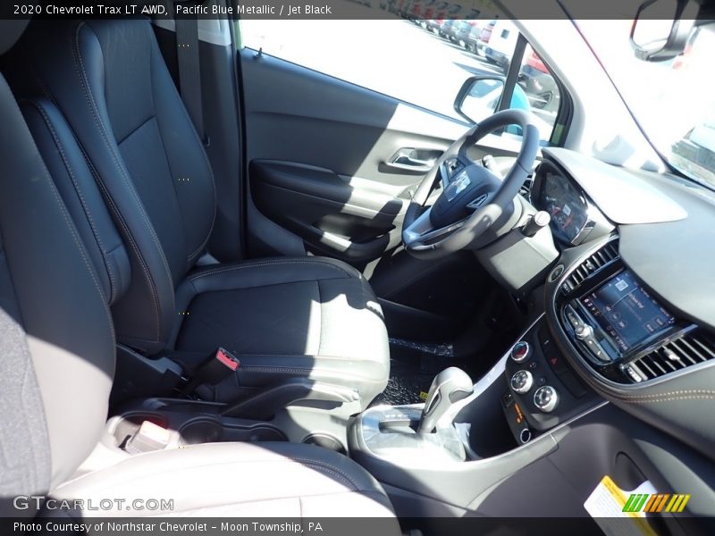 Pacific Blue Metallic / Jet Black 2020 Chevrolet Trax LT AWD