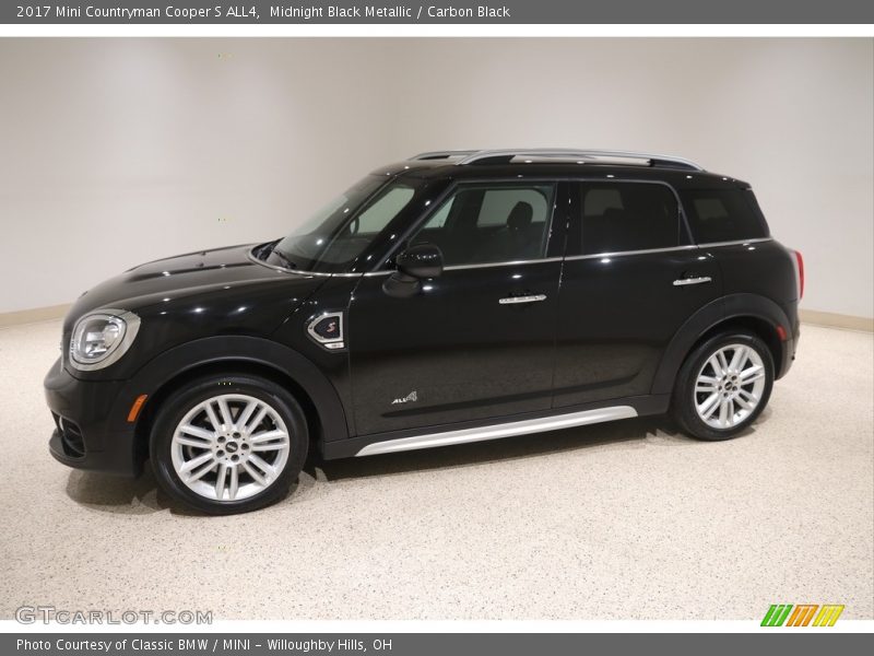 Midnight Black Metallic / Carbon Black 2017 Mini Countryman Cooper S ALL4