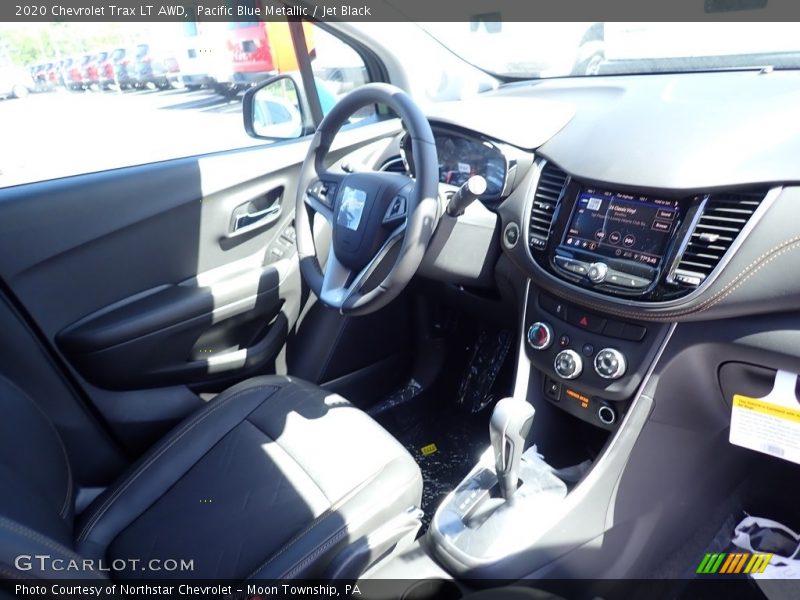 Pacific Blue Metallic / Jet Black 2020 Chevrolet Trax LT AWD