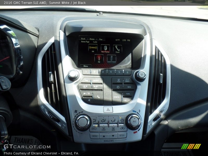 Summit White / Jet Black 2016 GMC Terrain SLE AWD