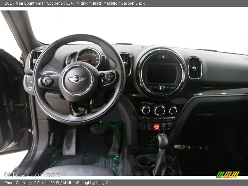 Midnight Black Metallic / Carbon Black 2017 Mini Countryman Cooper S ALL4