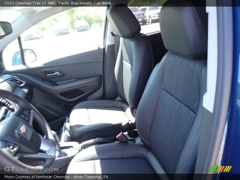 Pacific Blue Metallic / Jet Black 2020 Chevrolet Trax LT AWD