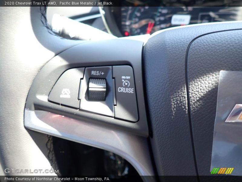 Pacific Blue Metallic / Jet Black 2020 Chevrolet Trax LT AWD