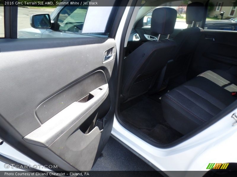 Summit White / Jet Black 2016 GMC Terrain SLE AWD