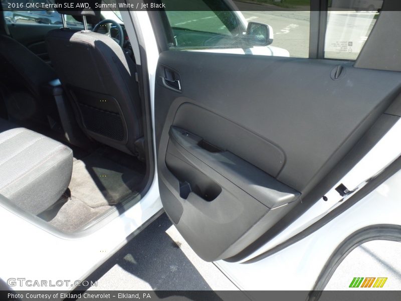 Summit White / Jet Black 2016 GMC Terrain SLE AWD