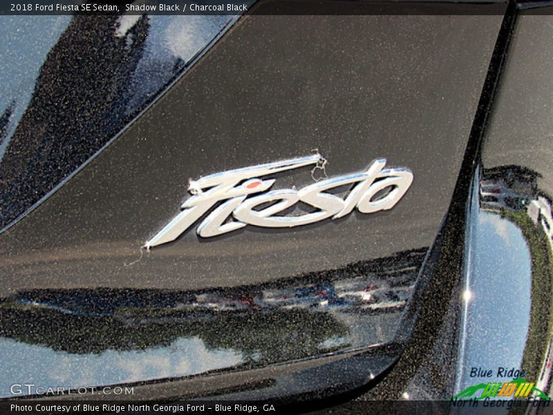 Shadow Black / Charcoal Black 2018 Ford Fiesta SE Sedan