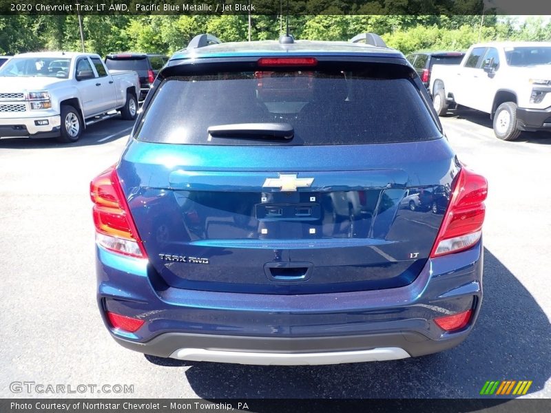 Pacific Blue Metallic / Jet Black 2020 Chevrolet Trax LT AWD